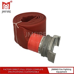 Manguera Contra Incendios de PVC+NBR de 1.6MPa y 80mm, Reforzada con Poliéster, Resistente al Desgaste y a las Perforaciones, para <span class=keywords><strong>Rescate</strong></span> y Bomberos, OEM MED - Product Image 6