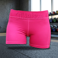 Shorts de sport, fitness, yoga et gym pour femmes - Spandex/Polyester, respirant, anti-bactérien, anti-UV, séchage rapide, personnalisable