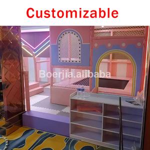 Equipo de Juegos Interior de Acero con Certificación CE para Niños, con Acolchado de Seguridad Suave y Decoración Temática para Clubes Infantiles en Centros Comerciales - Product Image 4