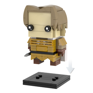 Kits de Ladrillos MOC de <span class=keywords><strong>Jaime</strong></span> Lannister, Inspirados en la Creatividad de Películas de Anime, Contenedor de Ladrillos DIY, Bloques de Construcción para Niños, MOC7785 - Product Image 4