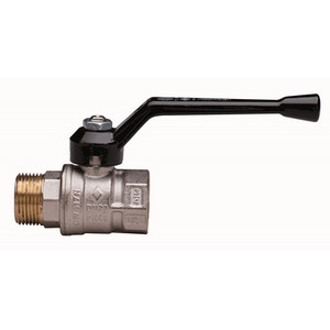 Valvola a sfera a passaggio totale con filettatura MF 1/2 pollice DN 15 PN 50 per sistemi di riempimento - Product Image 1