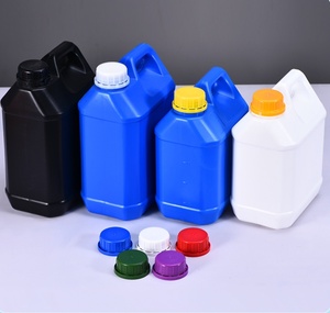 Bidon en plastique HDPE de qualité <span class=keywords><strong>alimentaire</strong></span>, directement de l'usine, avec joint en aluminium, personnalisable de 1L à 10L pour liquides et solides - Product Image 6