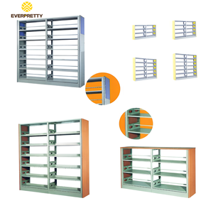 Étagère à livres en acier laminé à froid double face, finition thermolaquée, mobilier scolaire, <span class=keywords><strong>bibliothèque</strong></span>, certifiée CE - Product Image 4