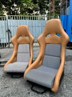 Panneau arrière en fibre de carbone pour siège baquet Recaro Pole Sport, production sur mesure pour voitures muscle classiques et voitures compactes modernes