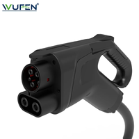 Adaptateur EV WUFEN CCS Combo 1, Prise CCS1 1000V 80A-250A, Connecteur de Charge DC, Nouveau, Certifié IP54, FCC CE pour