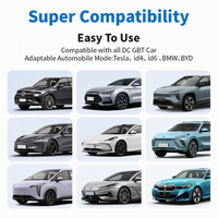 Adaptador CCS2 a GBT para Vehículos Eléctricos, CC 300A 1000V, Estándar Europeo, Adaptador de Carga para Coches Chinos GB/T, Actualizable con Firmware OTA, Certificado CE