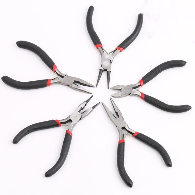 High Leverage Combination Plier Practical Stainless Steel Handcraft Tools Diagonal Pliers Jewelry Making Repair Kit Accessories
