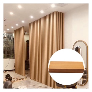 Giá tốt nhất Gỗ nhựa composite WPC Hollow gỗ ống cho phân vùng tường - Product Image 2