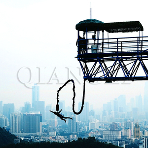 Seguridad y emocionante Bungee Jump Swing Área escénica Acantilados Puentes Torres altas Bungee Jumping Equipo de juego para la venta - Product Image 1