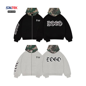 <span class=keywords><strong>Sudadera</strong></span> <span class=keywords><strong>con</strong></span> <span class=keywords><strong>Capucha</strong></span> y <span class=keywords><strong>Cremallera</strong></span> de Camuflaje, Unisex, Oversize, de Forro Polar, <span class=keywords><strong>con</strong></span> Gráficos Personalizados, Estilo Urbano, Ropa Casual para Hombre y <span class=keywords><strong>Mujer</strong></span> - Product Image 1