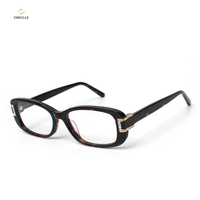 Gafas Ópticas de Acetato de Lujo para Hombre, Diseño de Marca Original, Estilo 2025