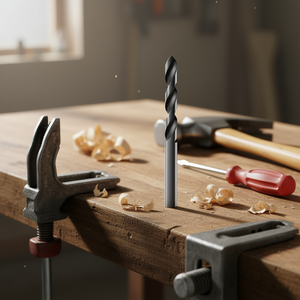 Broca Helicoidal Cilíndrica Fervi para Perforación de Metal, Madera y Plástico - Product Image 3