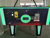 Meja Air Hockey Koin Murah Pabrik LIFUN, Mesin Permainan Olahraga Multi Game Indoor, Mesin Arcade Interaktif