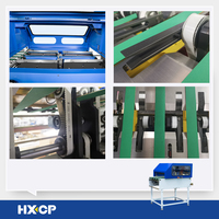 HX60F Équipement automatique et efficace de fabrication de boîtes pour la production de boîtes cadeaux et de couvertures de livres, machine à retaper les couvertures rigides, 60 pièces/min