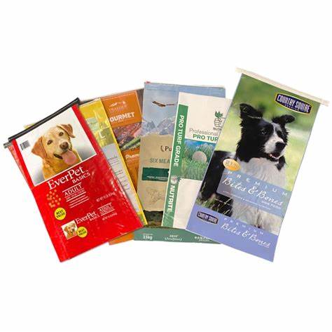 OEM Bopp Laminated Food-grade Recyclable Feed Packing Rice Flour Fertilizer Grain Chemical Sugar Colorful PP Woven Bags