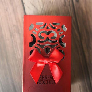 Fábrica Superventas Celebración Galleta Brigadeiro Cajas Reciclables Vacío Elegante Divisores Chocolate Embalaje Caja de Papel - Product Image 3