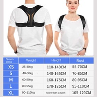 Correcteur de Posture Bosse Orthèse Ceinture pour Hommes Adultes Enfants Léger Respirant Correction Bosse avec Logo Personnalisé
