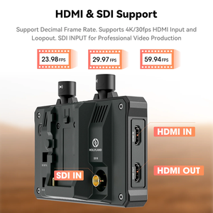 Monitor Todo en Uno <span class=keywords><strong>Hollyland</strong></span> <span class=keywords><strong>Mars</strong></span> M1 Original con Transmisión Inalámbrica de Video de Alta Definición Mejorada para Transmisión en Vivo - Product Image 6