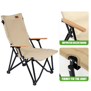 Silla Plegable <span class=keywords><strong>de</strong></span> Gran Tamaño para Exteriores, Respaldo Reclinable, Cómoda Tela Oxford, Asiento <span class=keywords><strong>de</strong></span> Jardín, Promociones Empresariales Confiables, Idea <span class=keywords><strong>de</strong></span> Regalo - Product Image 5