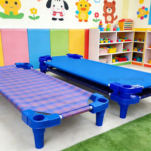 Letti Impilabili Montessori in Rete per Asilo Nido, <span class=keywords><strong>Lettini</strong></span> per Bambini, Letti Colorati per Aula Scolastica e Scuola Materna - Product Image 3