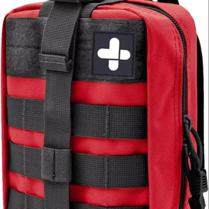 Trousse de premiers secours compacte de haute qualité pour la maison, trousse de premiers secours médicale de voyage, mini trousse de premiers secours entièrement équipée - Product Image 1