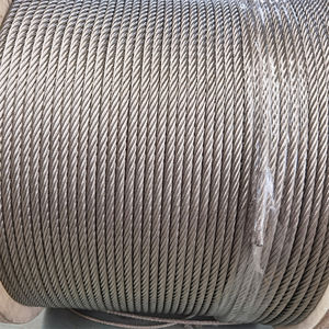 Cable de Acero de 8 mm, Estructura Sólida Trenzada, Antidesgarro, Alta Resistencia, Sin Galvanizar - Product Image 5