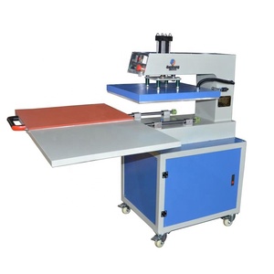 Kéo ra thủy lực áp lực nặng 5 tấn bàn đơn phẳng lụa biểu ngữ Lá Nóng thư số máy ép nhiệt 50x60cm - Product Image 4