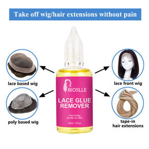 BIOSLLE 30ML Action Rapide Dentelle Perruque Dissolvant Frontal De Colle Marque Privée En Gros Outils D'<span class=keywords><strong>extension</strong></span> De Cheveux - Product Image 5