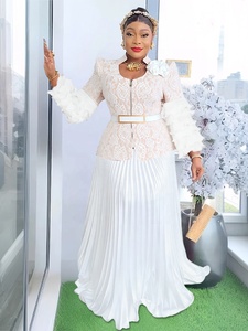 Ensemble Jupe Deux Pièces Modeste <span class=keywords><strong>de</strong></span> Haute Qualité, Élégant et Riche <span class=keywords><strong>pour</strong></span> Soirée, Fête ou Banquet, <span class=keywords><strong>Vêtements</strong></span> à Plusieurs Couches, Robes Maxi à Manches <span class=keywords><strong>pour</strong></span> <span class=keywords><strong>Femmes</strong></span> K0927 - Product Image 6