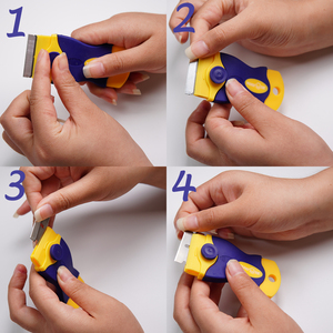 Kính Làm Sạch Scraper Tool <span class=keywords><strong>Mini</strong></span> Cửa Sổ Scraper Hộ Gia Đình Hoom Làm Sạch Dao Cạo Blade Scraper - Product Image 6