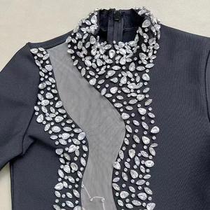 Individuell Angefertigtes Bandage-Kleid vom OEM-Hersteller, Neu, Hochwertig und Elegant für Kurvige Frauen, Abendgarderobe für Partys und Abschlussbälle - Product Image 6