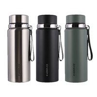 Termo de Acero Inoxidable 304, Taza de Viaje de Gran Capacidad con Logotipo Personalizado, Grabado Láser e Impresión