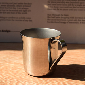 <span class=keywords><strong>Taza</strong></span> portátil de acero inoxidable sin montura de pared simple, <span class=keywords><strong>taza</strong></span> de agua o té de estilo clásico, vasos de chupito para uso en Bar - Product Image 6