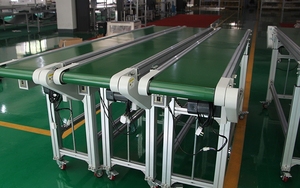 Nhà Máy Tùy Chỉnh Hoạt Động Tự Động PVC Vành Đai Băng Tải Kiểm Soát Tốc Độ Màu Xanh Lá Cây Băng Tải Vành Đai Hệ Thống Máy Dây Chuyền Sản Xuất - Product Image 5