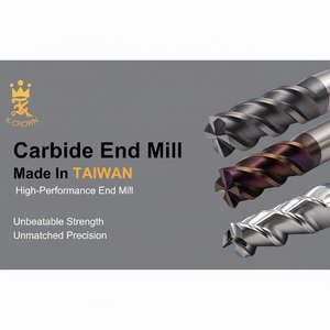 ขลุ่ยทังสเตนคาร์ไบด์ปลายสี่เหลี่ยมเคลือบอัลติน4ดอก - Product Image 1