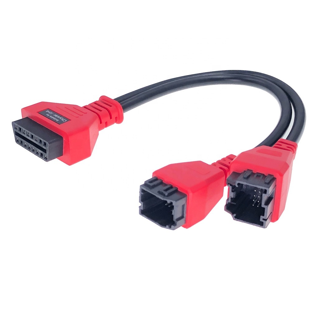 Chrysler programming cable 12+8 connector for Autel DS808 Maxisys MS905 Chrysler programming cable 12+8 connector for Autel DS808 Maxisys MS905