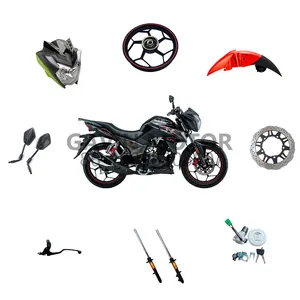 Alle Arten von Motorrad zubehör HJ150-12 Motorrad teile DF150 Motor teile Scheinwerfer rad felge