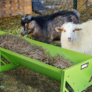 מזין עיז 'ה-mech האכלה שוקת בעלי חיים כופרים 55 אינץ' קיבולת גדולה ציוד חקלאי מגולוון - Product Image 4