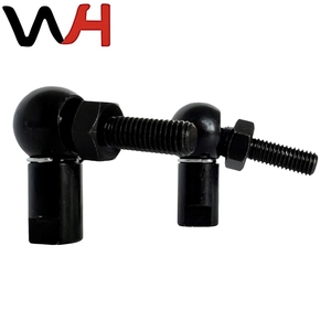 Rótula de acero al carbono con óxido negro OEM ODM <span class=keywords><strong>CS16</strong></span> M10*25, rótula de ángulo recto para amortiguador de gas automotriz - Product Image 2