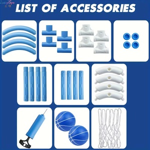 Pallacanestro Galleggiante con Canestro e Due Palloni per Tutte le Età, Ottimo Giocattolo Acquatico per Giochi in Piscina e Divertimento Estivo - Product Image 4