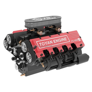 Kit de Construcción de Modelo de Motor Nitro V8 de 28cc a Escala 1/10 <span class=keywords><strong>TOYAN</strong></span> FS-V800WC - Product Image 5