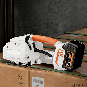 เครื่องรัดกล่องแบบมือถือพร้อมแบตเตอรี่ชาร์จไร้สาย ใช้ได้กับสายรัด PP/PET ราคาส่งจากโรงงาน - Product Image 5