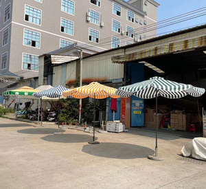 XYD Hot <strong>Sale</strong> Aluminum Center Pole Outdoor <strong>Garden</strong> Sunshade Umbrella <strong>Parasol</strong> for Beach Hotel Cafe Restaurant - Product Image 6