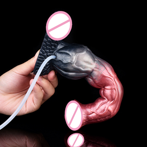 NNSX Cheval Éjaculant Godes pour Femmes Masturbation Adulte <span class=keywords><strong>Massage</strong></span> De La Prostate Butt Plug Noeud Chien Dong Avec Balle Fantaisie Sex Toys - Product Image 4