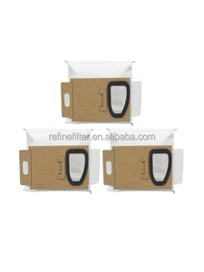 Sac filtrant électrique de remplacement, 3 pièces, sac à poussière jetable, kit robot aspirateur domestique Xiao-mi Roborock <span class=keywords><strong>H6</strong></span> H7 - Product Image 2