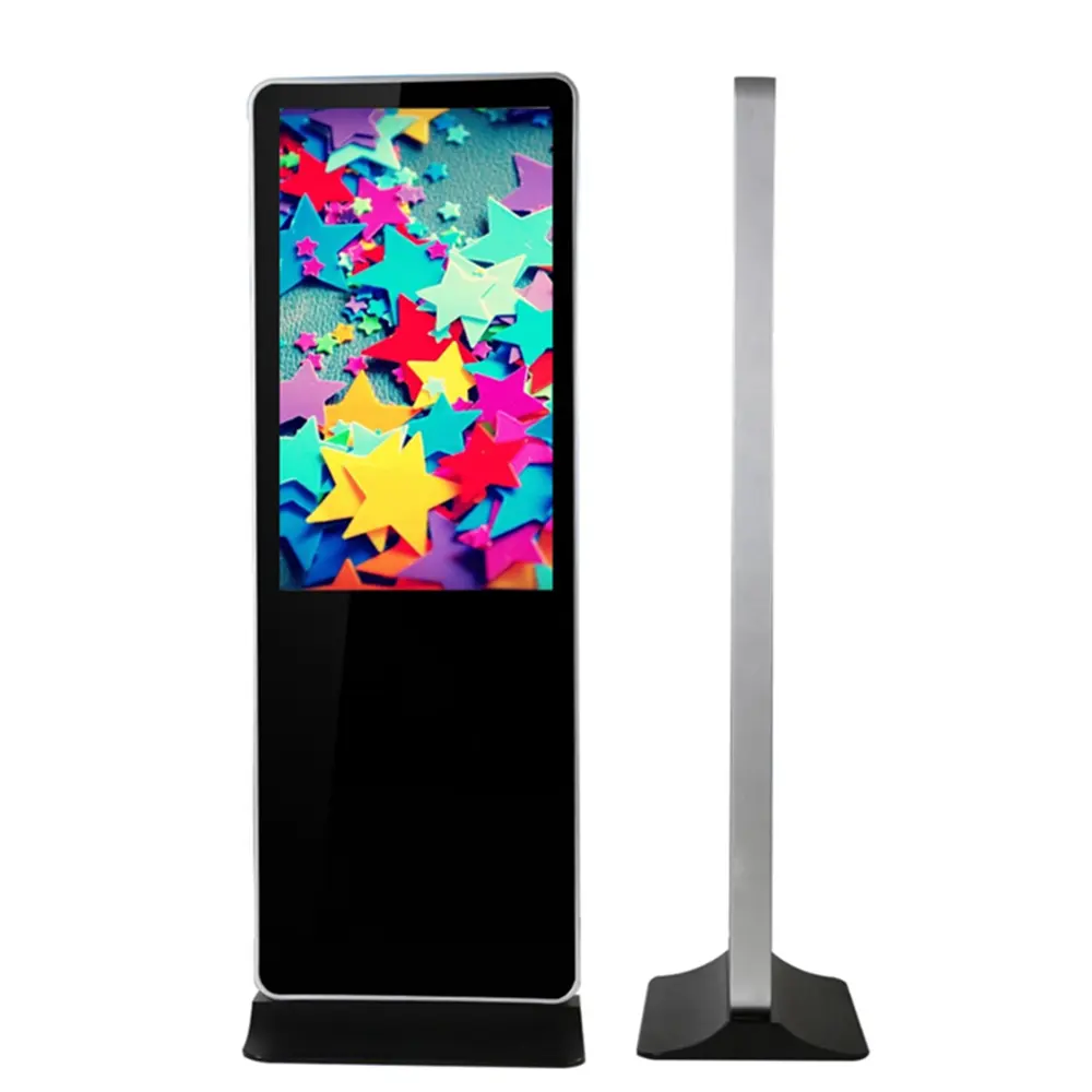 wireless advertising 32inch 43/47/49/55/65inch more Photo printer Advertising six video media ad player hd 3g wifi led displays