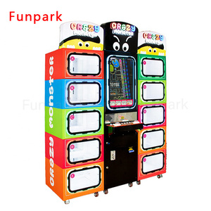 Distributeur automatique de jouets d'arcade à pièces de source Machine de jeu de cadeau de poupée de prix de monstre fou <span class=keywords><strong>color</strong></span>é - Product Image 2