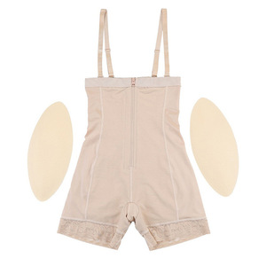 Bodycon <strong>Bodysuit</strong> with Zipper and Button Waist-cinching and Hip-enhancing Pads <strong>Sexy</strong> Body Shaping <strong>Tummy</strong> <strong>Control</strong> Butt Lift Pants - Product Image 6