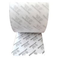 Papier de fibre de tissu non tissé enduit de PE thermoscellable pour le déshydratant de gel de silice/argile