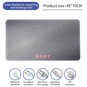 Nueva almohadilla térmica duradera Popular para mascotas, alfombrilla térmica para mascotas, alfombrilla caliente para autocalentamiento para perros, manta eléctrica ajustable - Product Image 4